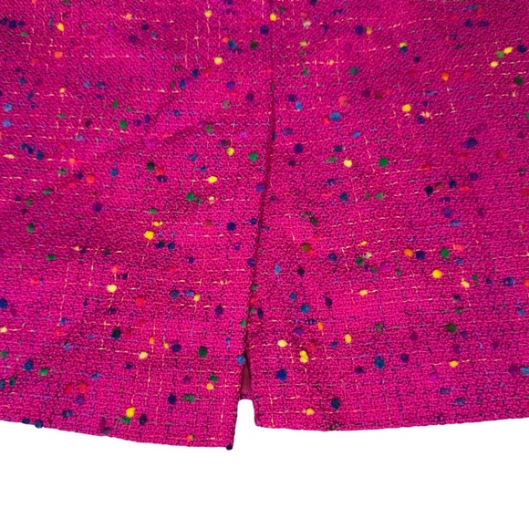 Louis Feraud Pink Tweed Skirt - Picture 3 of 5